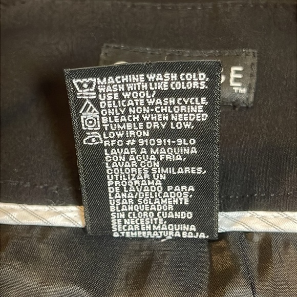 GEORGE Black Seamed Pencil Skirt Size 4 - Picture 4 of 4